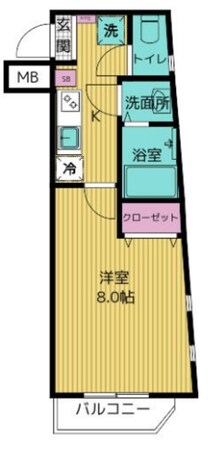 リンクフィールド井の頭の物件間取画像